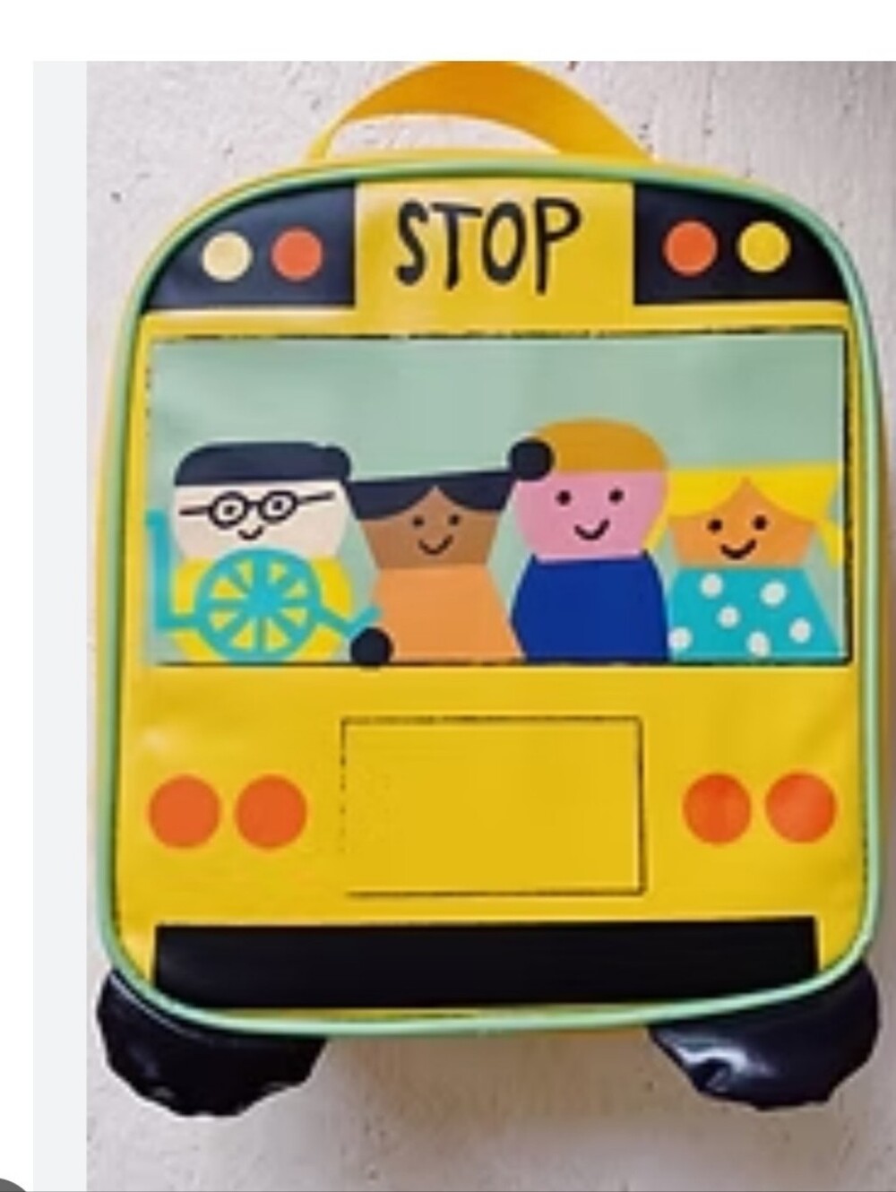 Christian Robinson for Target Insulated Big Yellow School Bus with Kids Lunchbox